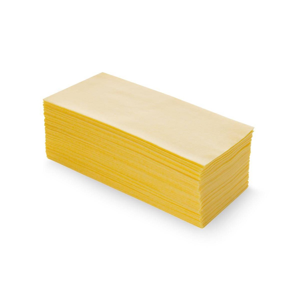 Staubwischtuch/Staubbindetuch gelb, 60 x 30 cm | 50 Tücher/Pack