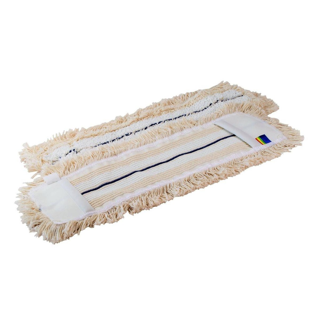 Hospitalmopp Tufting 50 cm | weiß/blau