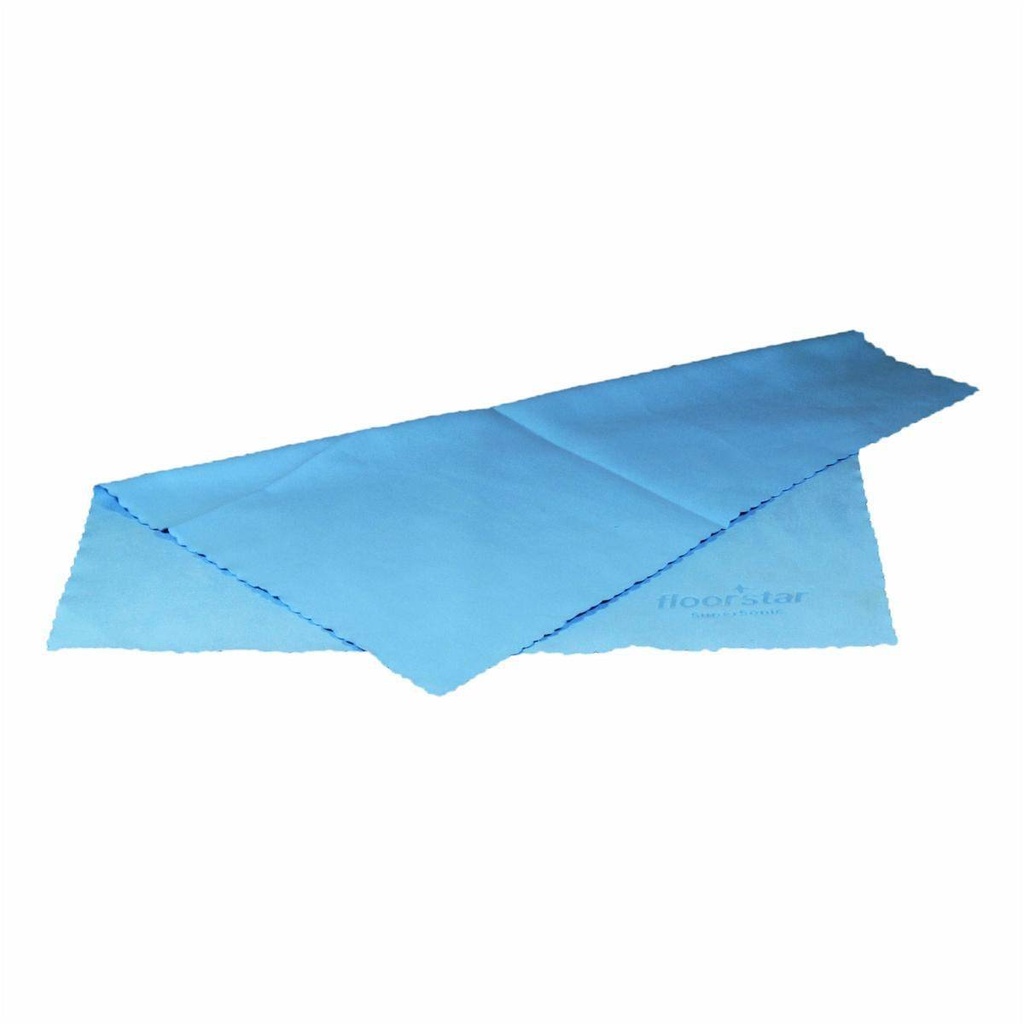 Mikrofasertuch Hochglanztuch SUPERSONIC "TS 40" 40 x 40 cm | blau