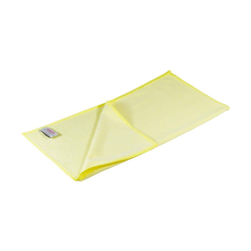 Mikrofasertuch "Rainbow Pro", 40 x 40 cm, 340 g/m², gelb | 5 Tücher