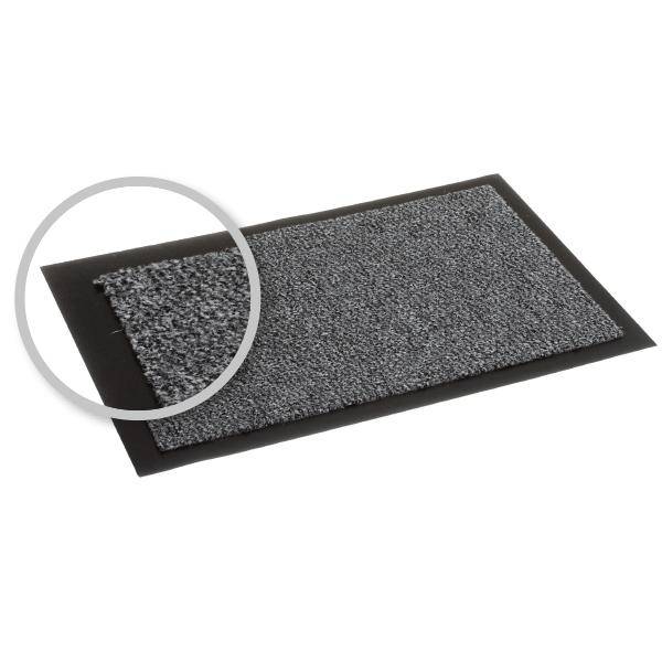 Schmutzfangmatte 60 x 90 cm, Farbe grau meliert