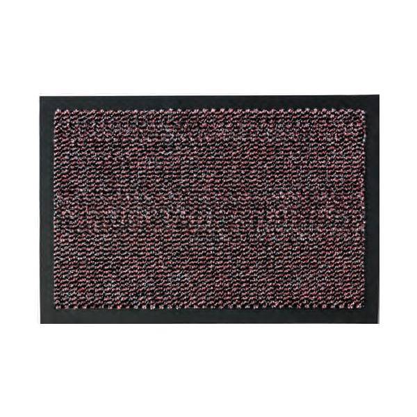 Schmutzfangmatte "ACHAT 1610", 40 cm x 60 cm | rot meliert
