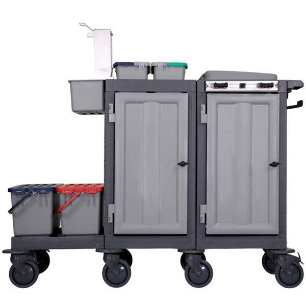 Systemwagen "VARIX-BOX" Komplettset | 4 Eimersystem