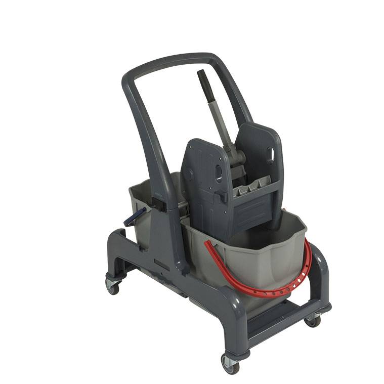 Doppel-Fahrwagen "COMBIX" Kunststoff | 2 x 25 Liter