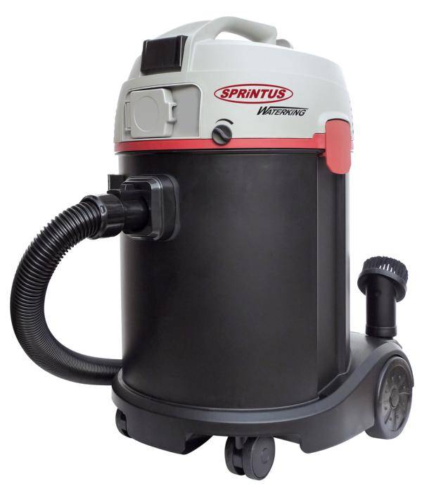 Nass-/Trockensauger Sprintus "Waterking" | 30 Liter Behältervolumen