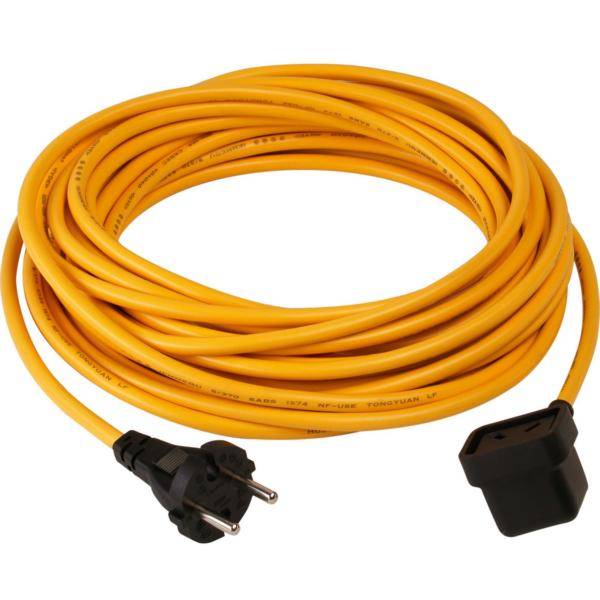 Ersatzteil/Zubehör: Ladekabel gelb für Twin Tec 3 x 1,0 mm², ca. 3 m lang