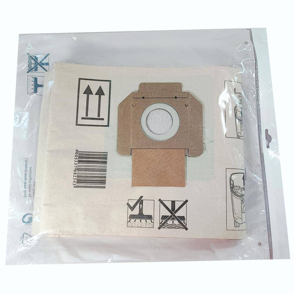 Staubsaugerbeutel Papier Original Wap Filtersack 46321 | 5 Stück/Pack