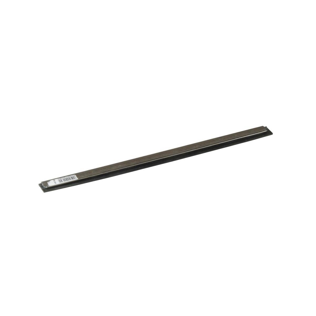S-Schiene 35 cm komplett mit hartem Gummi, Schiene Edelstahl | NE35H