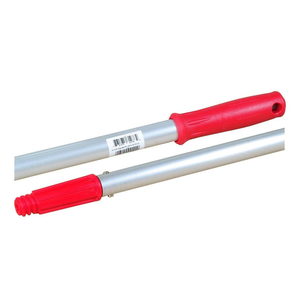 Mopp-Stiel SmartColor 1-teilig, Griff rot, (ERGO STIEL) HH13R