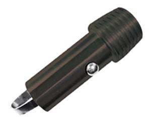 Adapter/Gewindeadapter für Aluminiumstangen, eloxiertes Alumininum mit Springfeder | AFAET