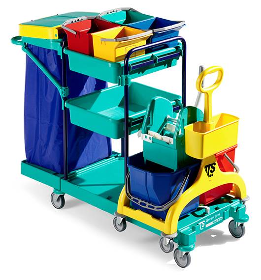 Systemwagen Green Line "Green 450 Blau" | 138,5 x 73 x 107 cm