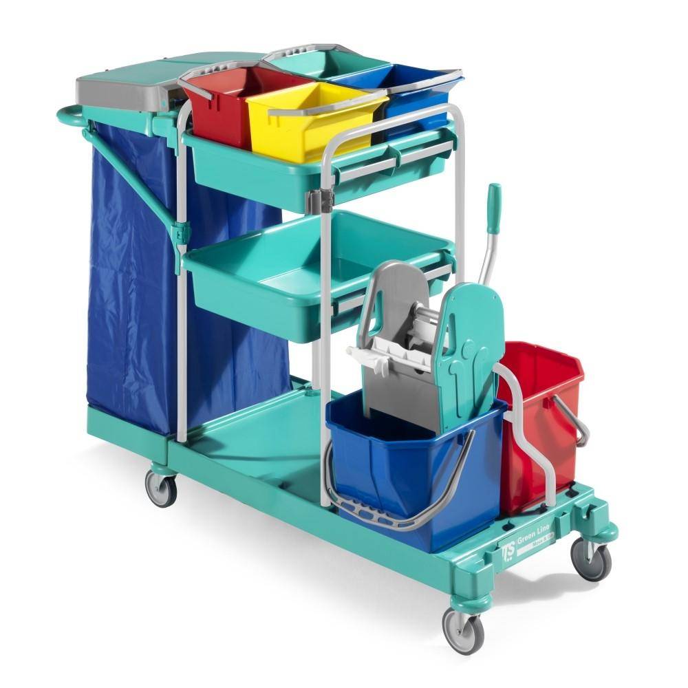 Reinigungswagen Green Line "Green 460 - 30-l blue"