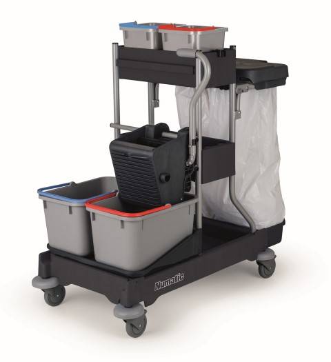 Systemwagen Numatic "ProCar 5G" schwarz | 2 x 17 Liter