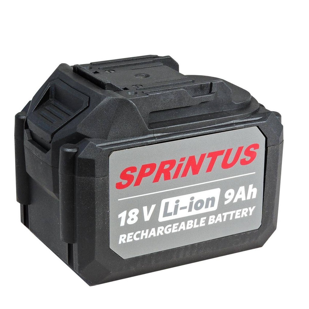 Zubehör/Ersatzteil: Batterie/Akku Sprintus Lithium-Ionen-Akku, 18 V, 9 Ah