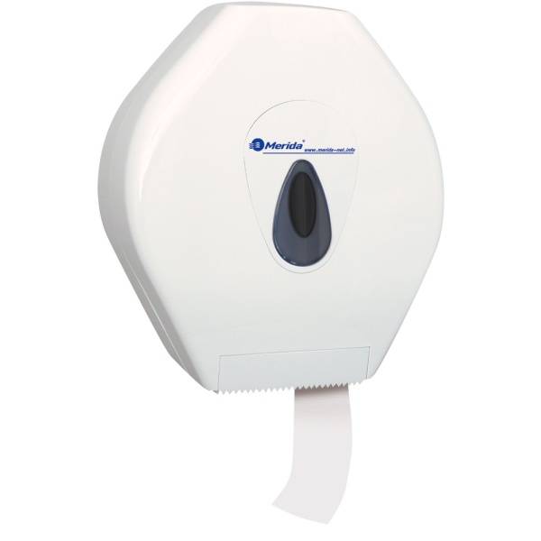 Toilettenpapier-Großrollen-Spender "Merida Top Maxi" weiß/grau