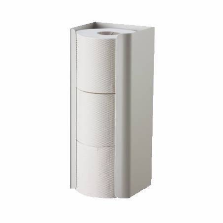 Toilettenpapier-Rollen-Ersatzrollenhalter für 3 Rollen | Aluminium eloxiert