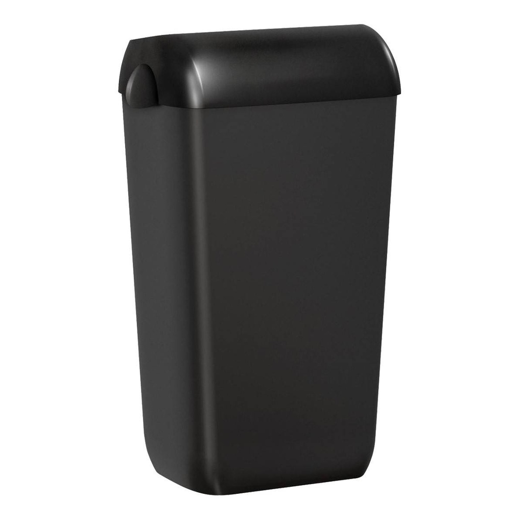 Abfallbehälter, Papierkorb 23 Liter eckig,"Serie Skin Carbon" | carbon