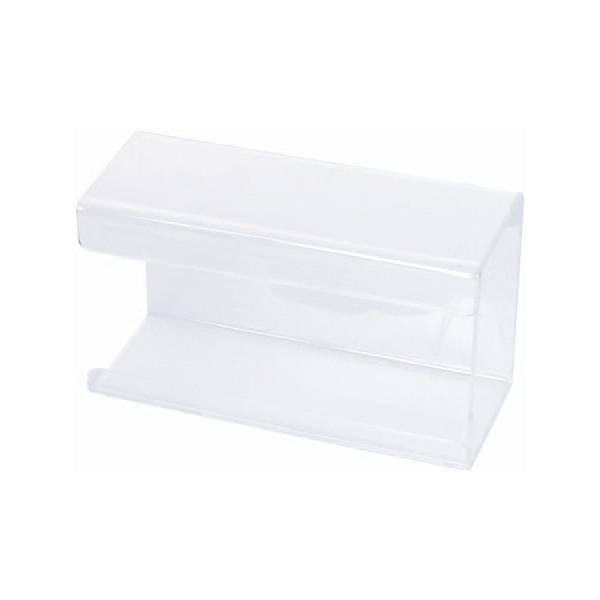 Handschuhboxen-Spender mit Feder Kunststoff 1-fach | transparent Acryl