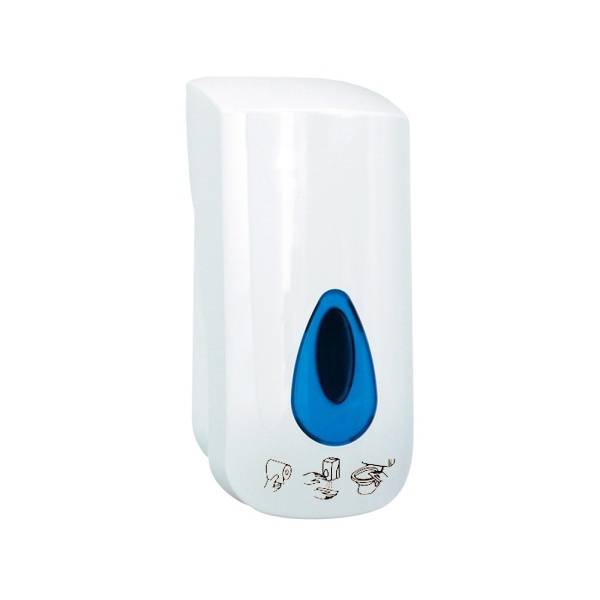 WC-Sitz-Desinfektionsspender/Sitzreinigerspender, "Top Mini", 400 ml | weiß/blau