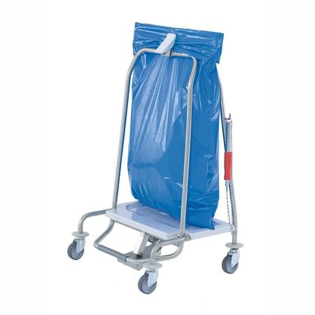 Abfallsammler Clappy mit Einspannvorrichtung | 70 Liter