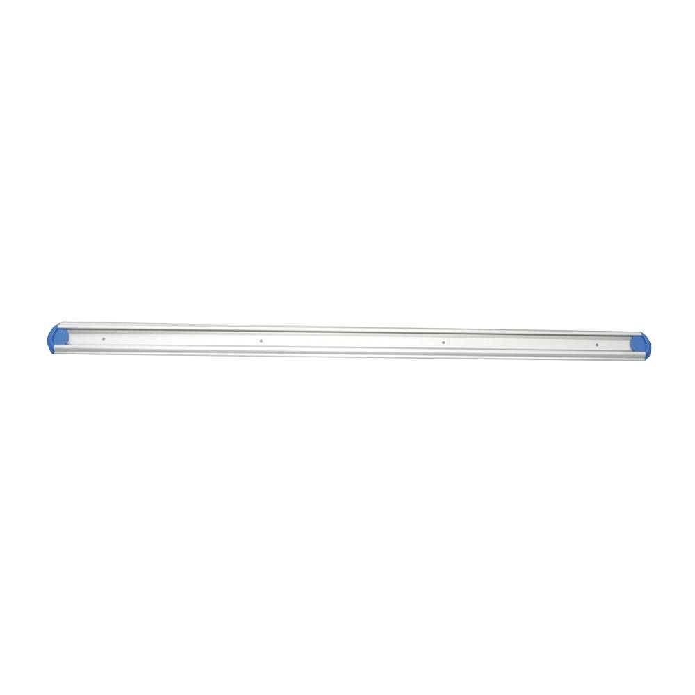 Gerätehalterschiene, 90 cm inklusive 2 farbige Endkappen | blau