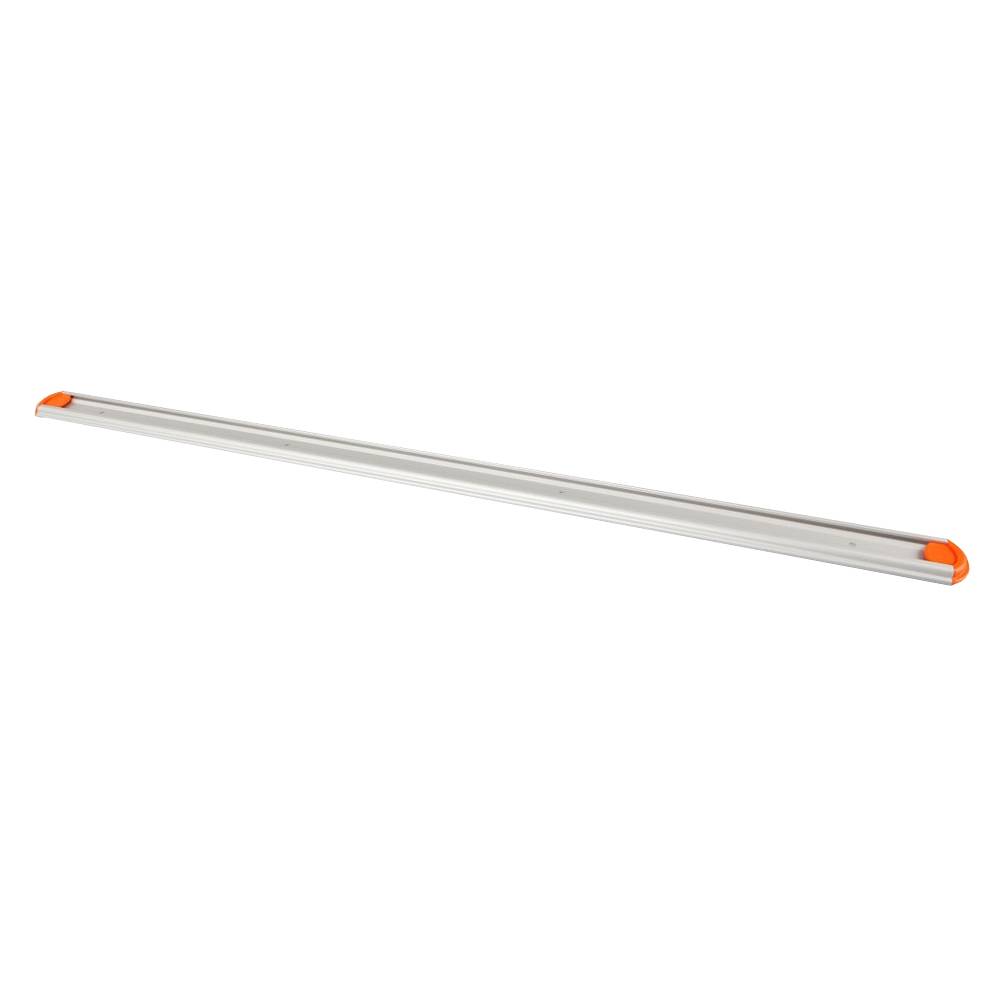 Gerätehalterschiene, 90 cm inklusive 2 farbige Endkappen | orange