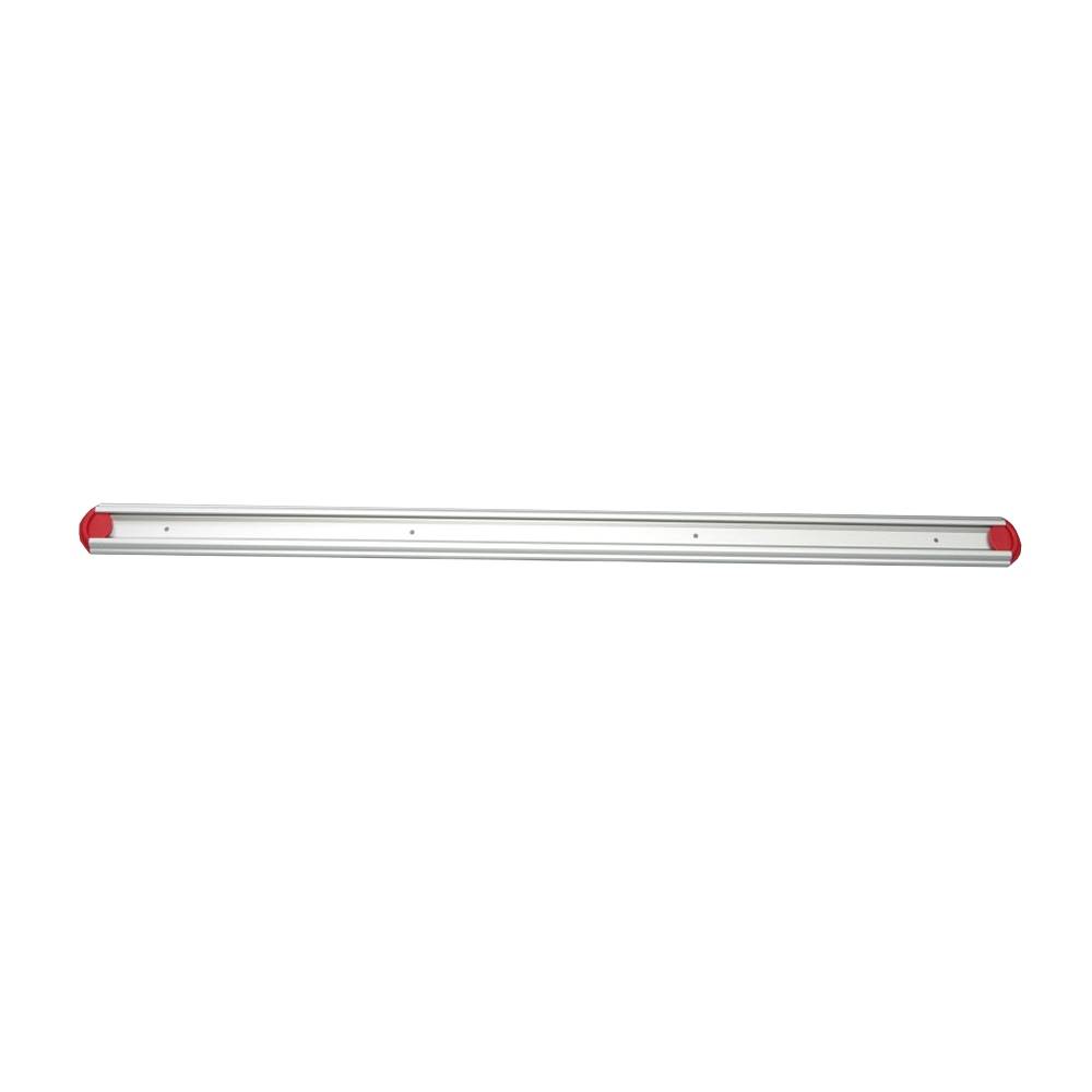Gerätehalterschiene, 90 cm inklusive 2 farbige Endkappen | rot
