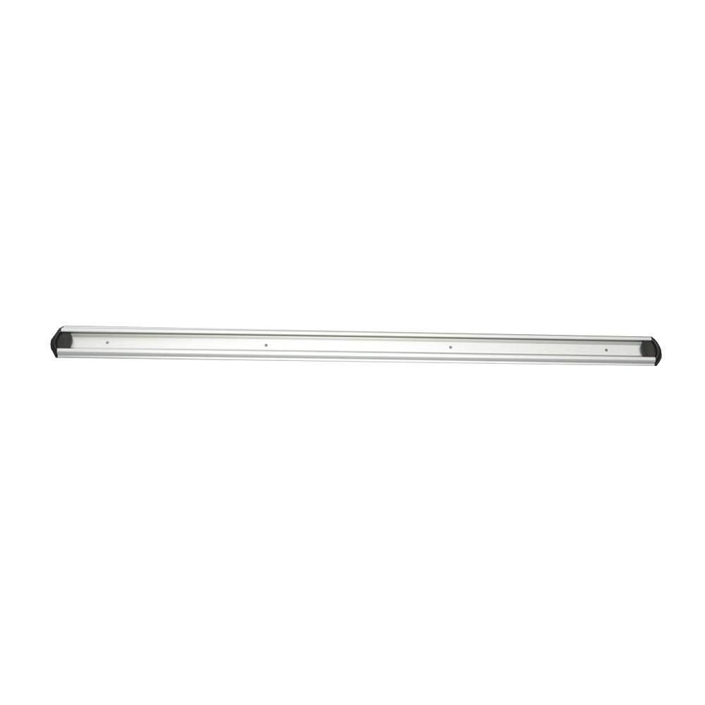 Gerätehalterschiene, 90 cm inklusive 2 farbige Endkappen | schwarz