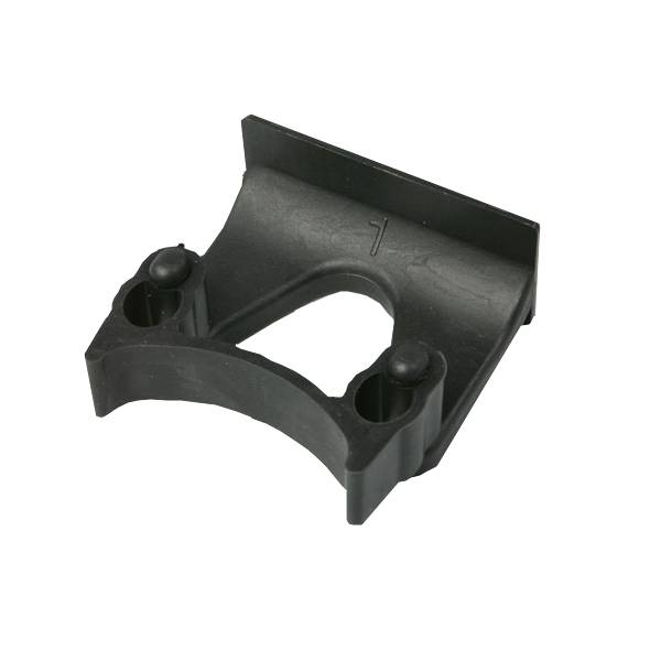 Geräte-Halter, klein Ø 22 - 32 mm | schwarz