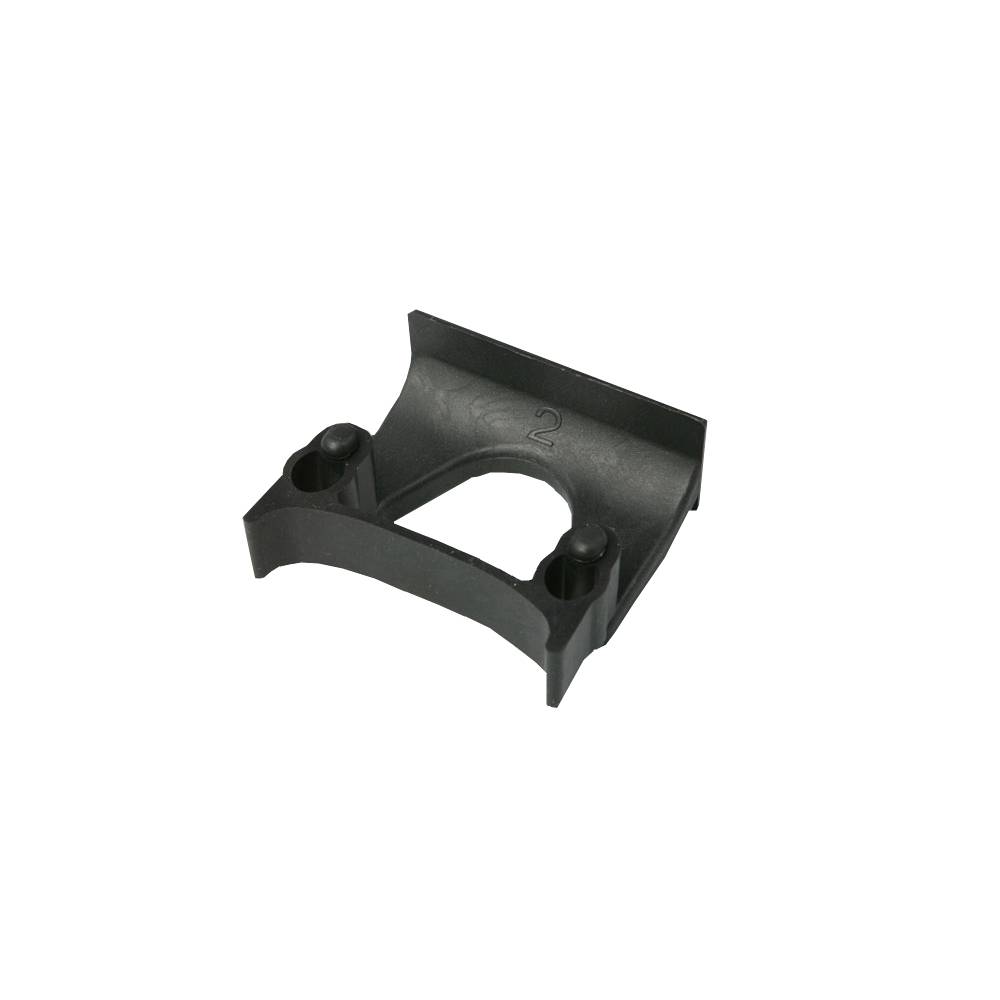 Geräte-Halter farbig, groß Ø 28 - 38 mm | schwarz