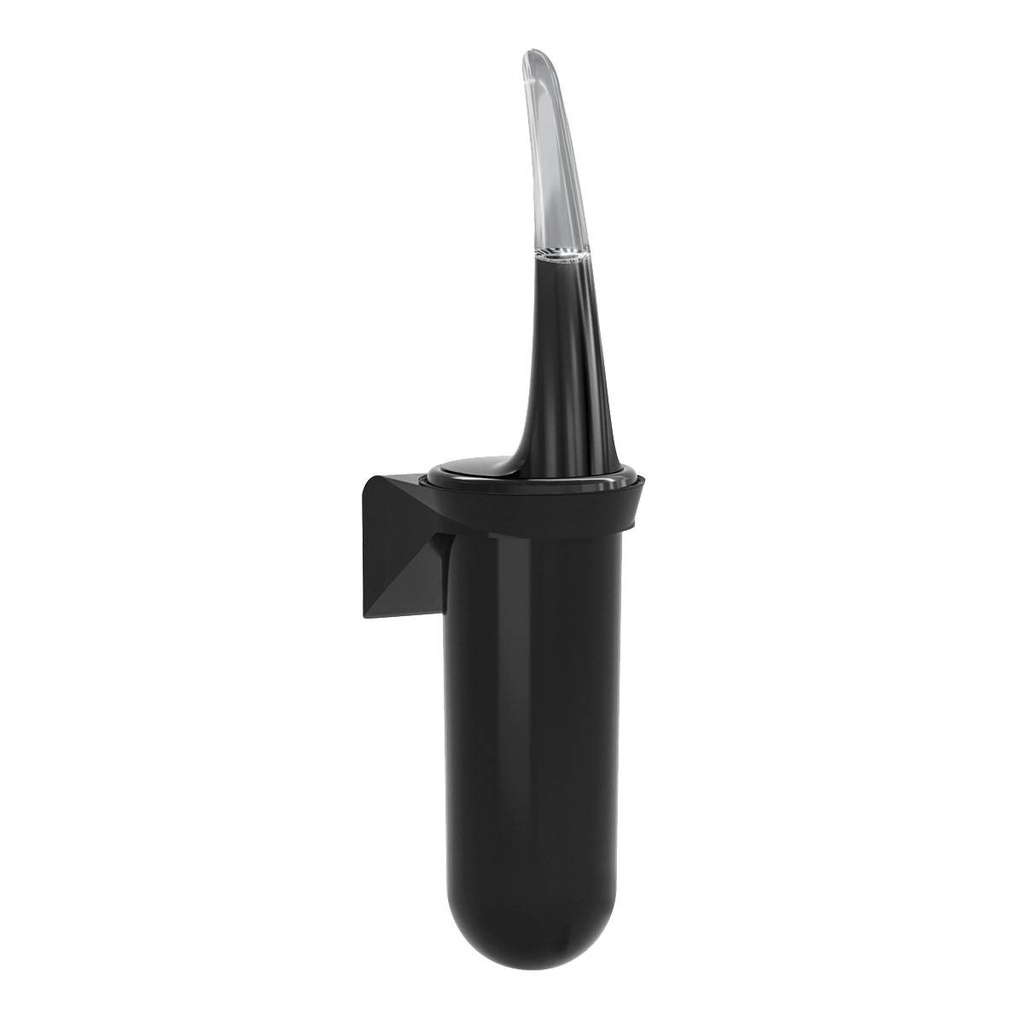 WC-Garnitur "Serie Skin Carbon" | schwarz