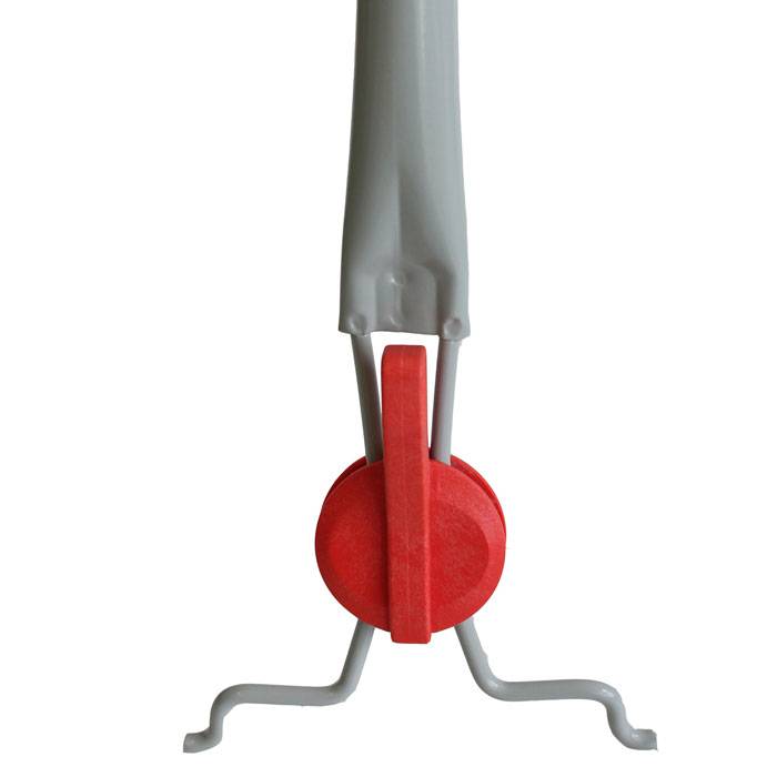 Metallstiel 1,35 m "SIMPLY QUICK" | grau