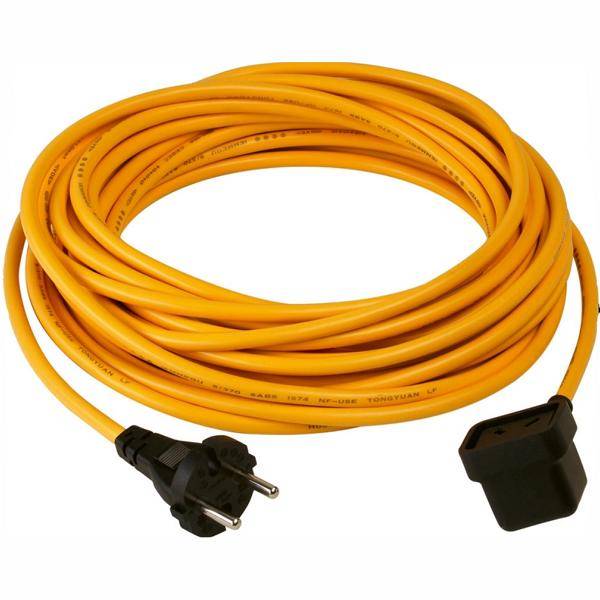 Zubehör/Ersatzteil: Nucable-Zuleitung 3-adrig, 10 m x 1,00 mm, NuCable | gelb