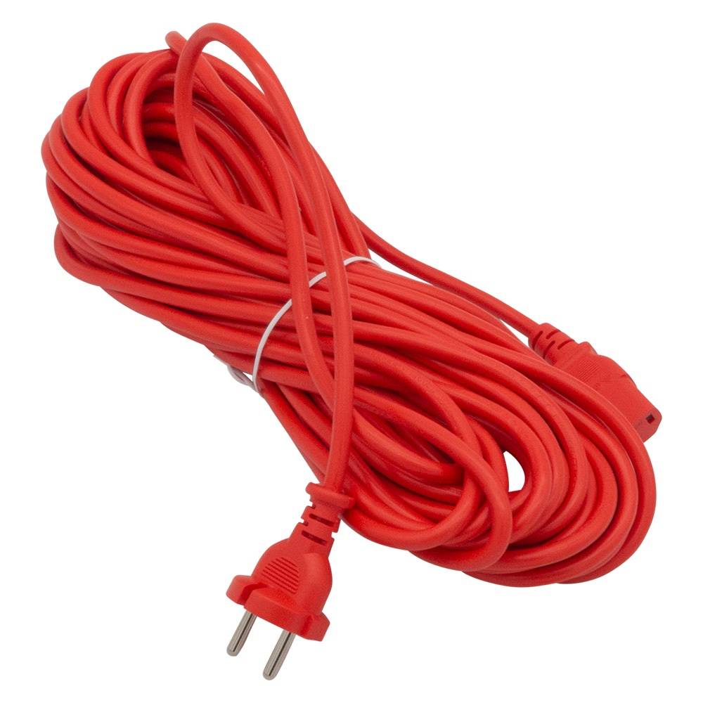 Zubehör/Ersatzteil: Netzkabel, 15 m, rot, beids. steckbar | 1 Stück