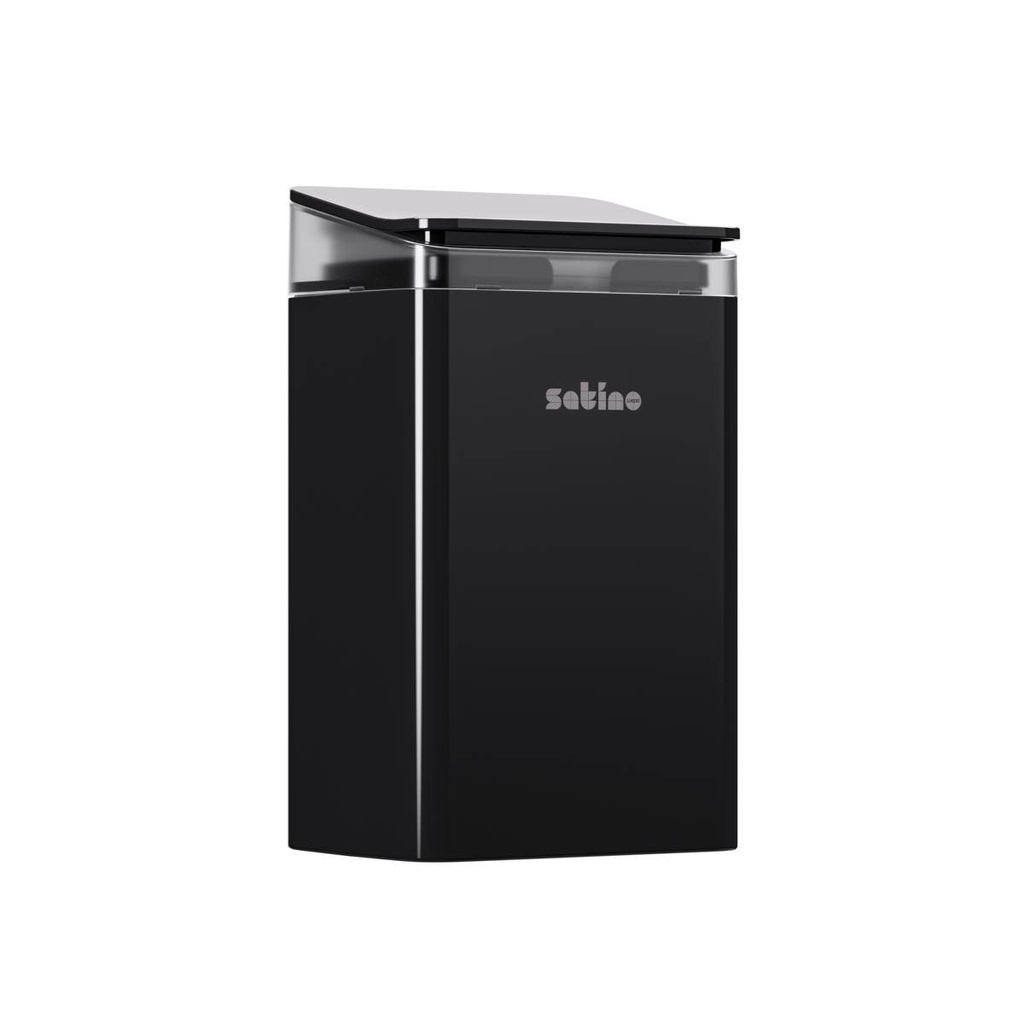 Abfallbox/Abfallbehälter/Hygieneabfallbox "Satino", 5-Liter | schwarz