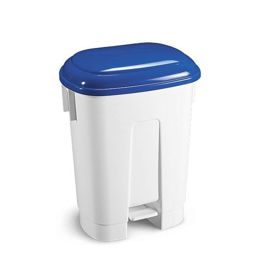 Abfallbehälter, Treteimer 60 Liter "Derby" | blau