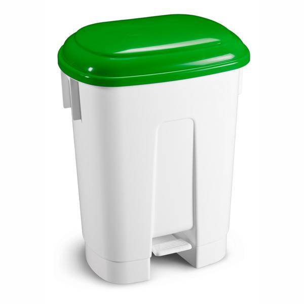 Abfallbehälter, Treteimer 60 Liter "Derby" | grün