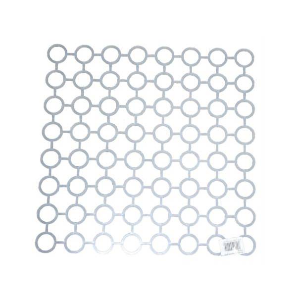 Spülbeckenmatte, Polyethylen 32,5 x 32,5 cm | weiß