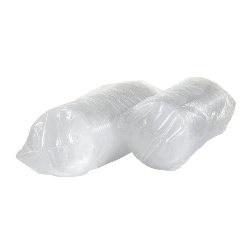 Verpackungsbecher rund PP mit Deckel 250 ml Ø101 mm klar | 250 Stück