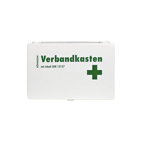 SÖHNGEN® Verbandkasten "KIEL" Standard DIN 13157 | Stahlblech weiß ungefüllt