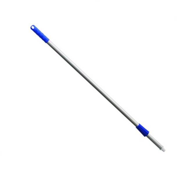 Aluminiumstiel "haug", 1 m, Ø 25 mm | blau