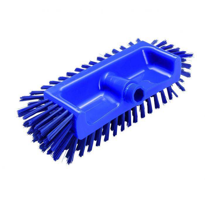 Hygiene - Eckenschrubber, Außengewinde mit Innenachtkant, 32 cm | blau