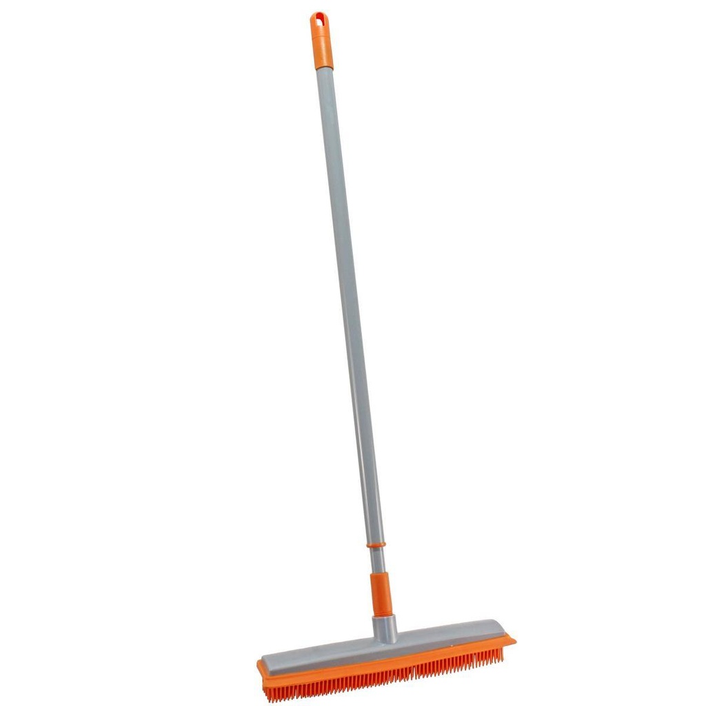 Gummibesen, 33 cm | grau/orange