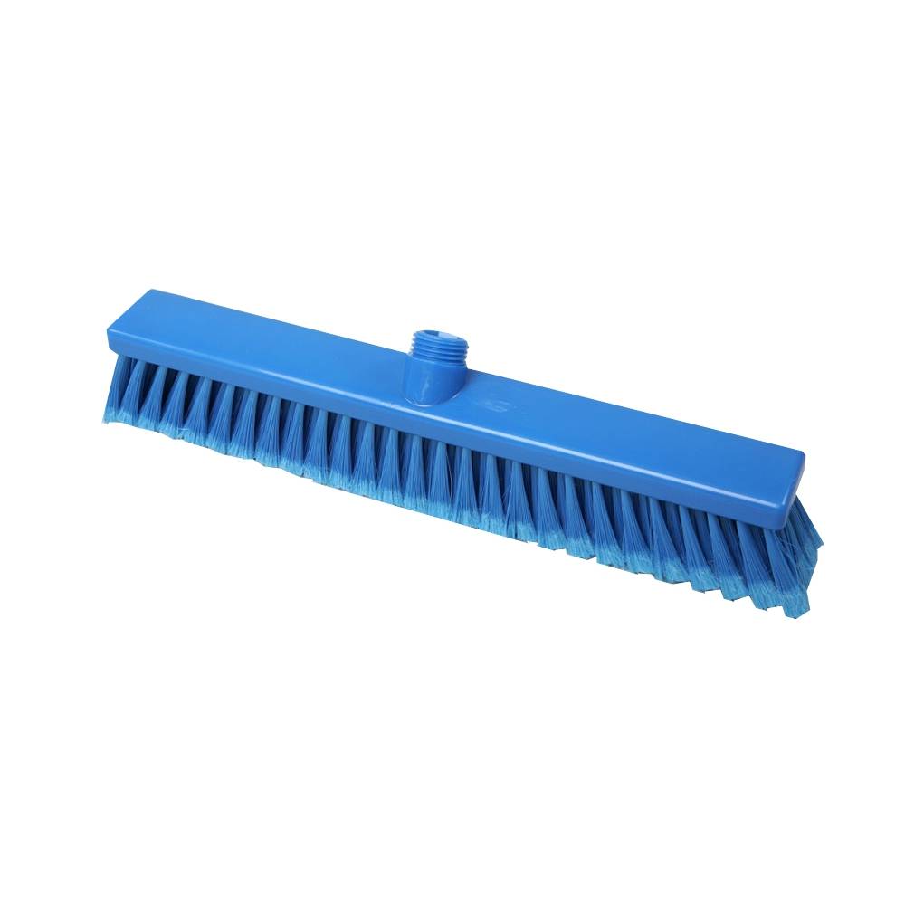 Hygiene - Besen 40 cm blau | Außengewinde mit Innensechskant