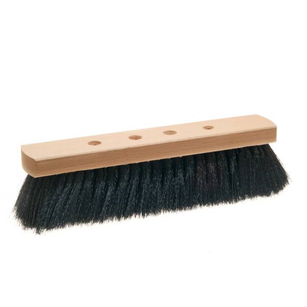 Zimmerbesen 28 cm, Körper: Holz, Borsten: Haarmischung | 4-Loch-System