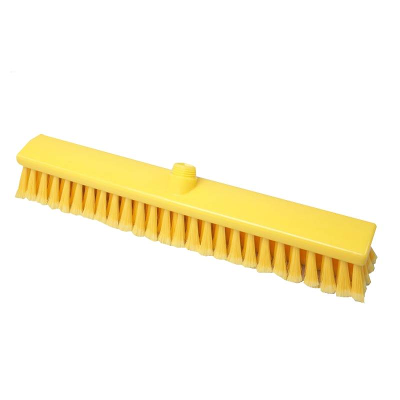 Hygiene - Besen 47 cm gelb | Außengewinde mit Innensechskant