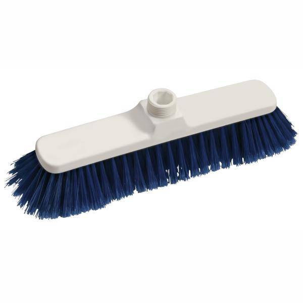 Zimmerbesen 28 cm "haug" Steck-/ Schraubsystem | weiß/blau