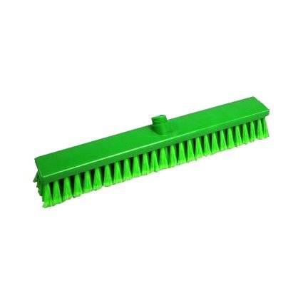 Hygiene - Besen 47 cm grün | Außengewinde mit Innensechskant