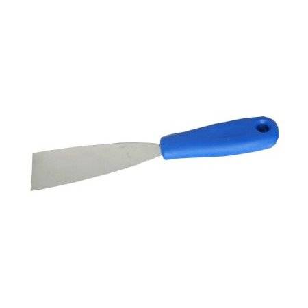 Edelstahlspachtel, blau | 40 x 215 mm