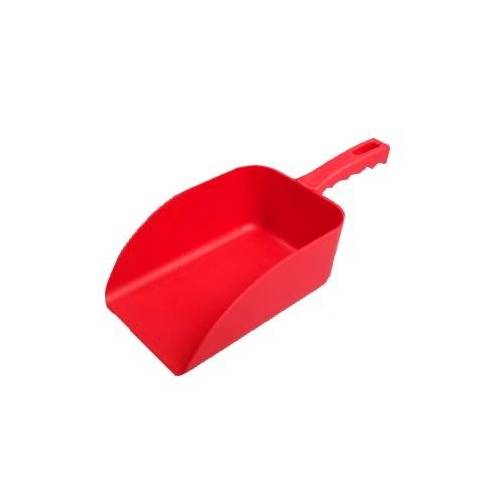 Hygiene - Handschaufel rot | 138 x 310 mm PP